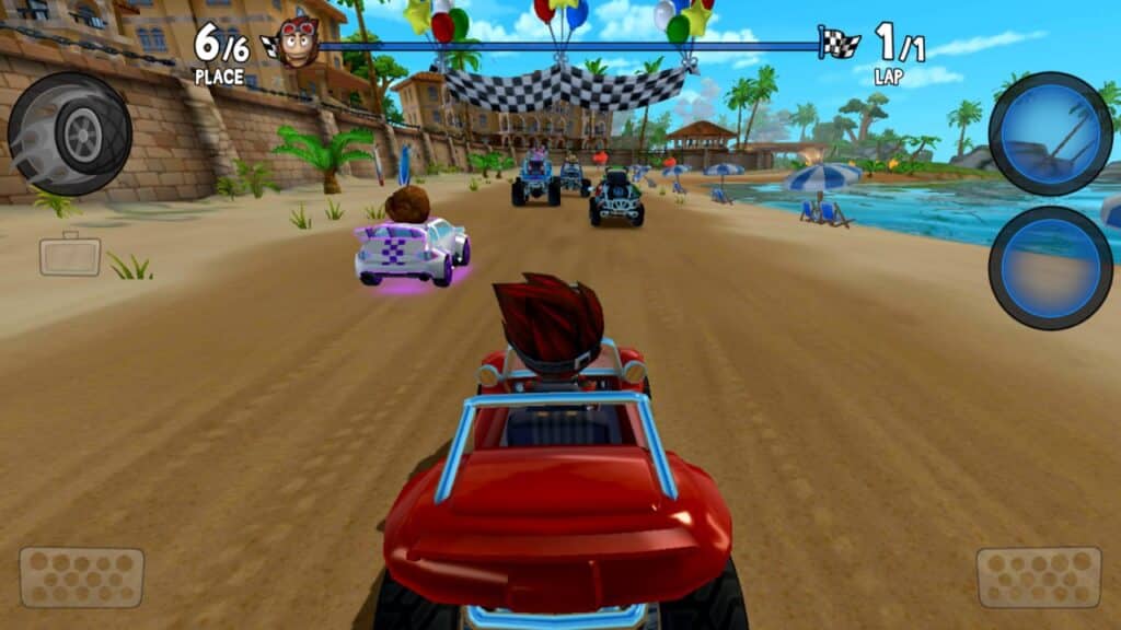 تحميل لعبة Beach Buggy Racing 2 مهكرة اخر اصدار